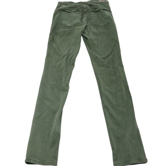 Adriano Goldschmied Jeans Womens 25 Green Prima Cigarette Leg Skinny Pants - Picture 3 of 9